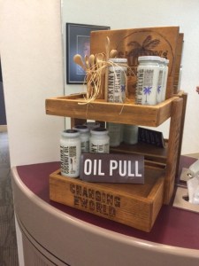 Skinny Coconut Oil for oil pulling